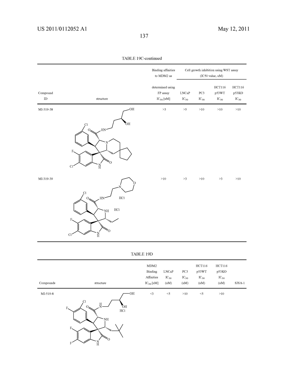 SPIRO-OXINDOLE MDM2 ANTAGONISTS - diagram, schematic, and image 188