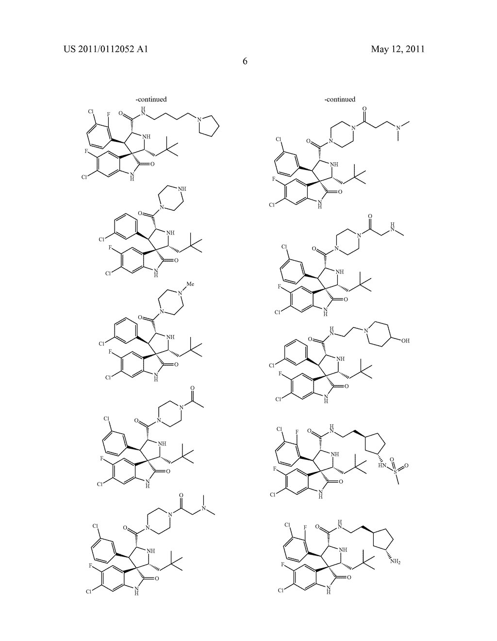 SPIRO-OXINDOLE MDM2 ANTAGONISTS - diagram, schematic, and image 57