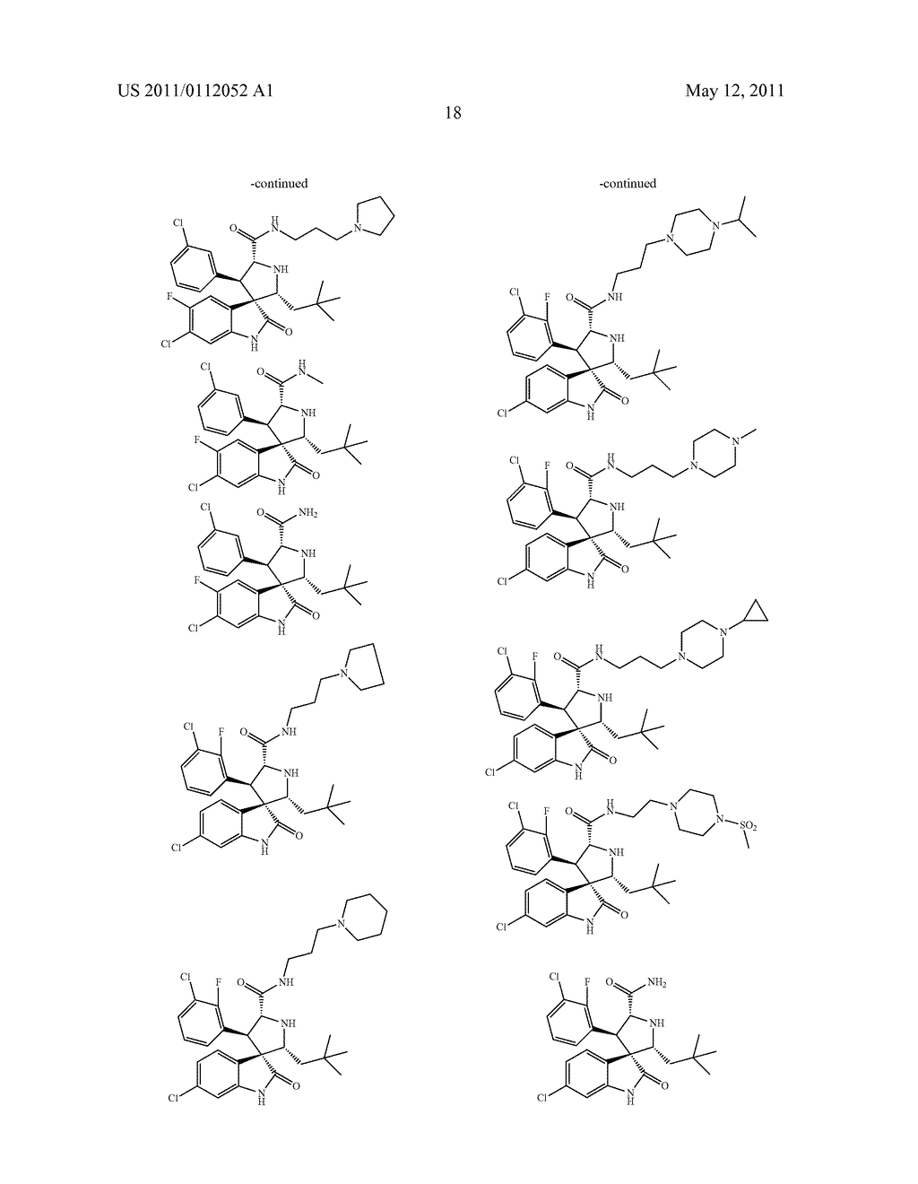 SPIRO-OXINDOLE MDM2 ANTAGONISTS - diagram, schematic, and image 69