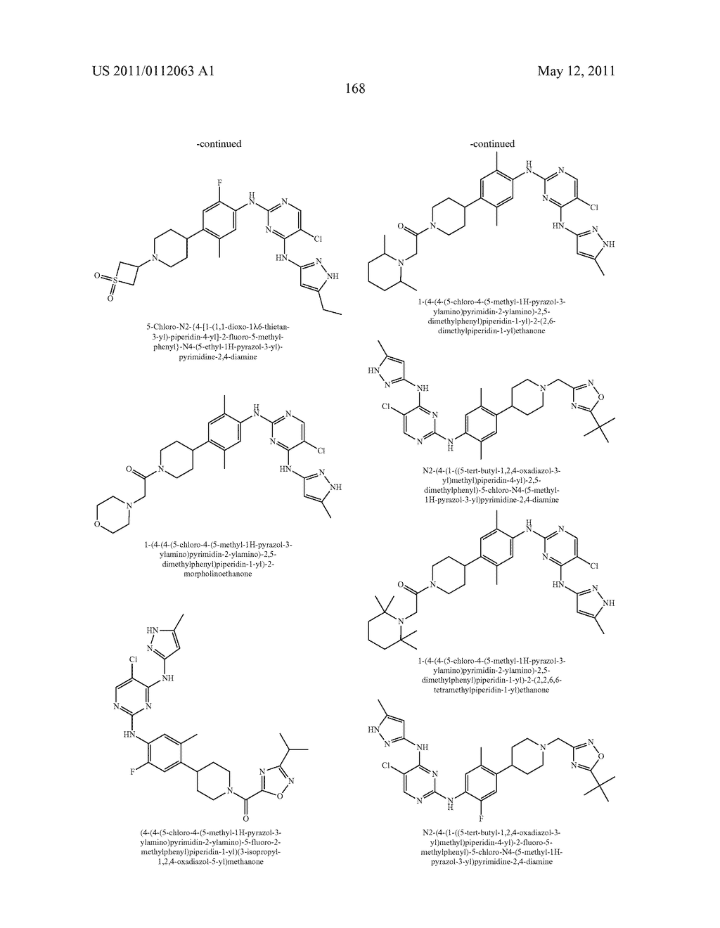PYRIMIDINE DERIVATIVES AS KINASE INHIBITORS - diagram, schematic, and image 169