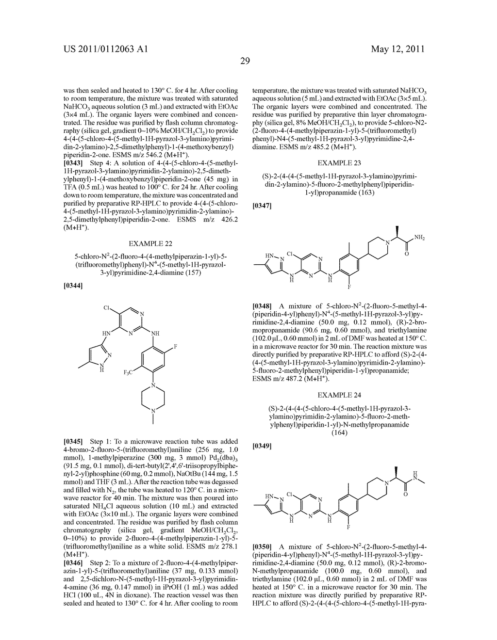 PYRIMIDINE DERIVATIVES AS KINASE INHIBITORS - diagram, schematic, and image 30