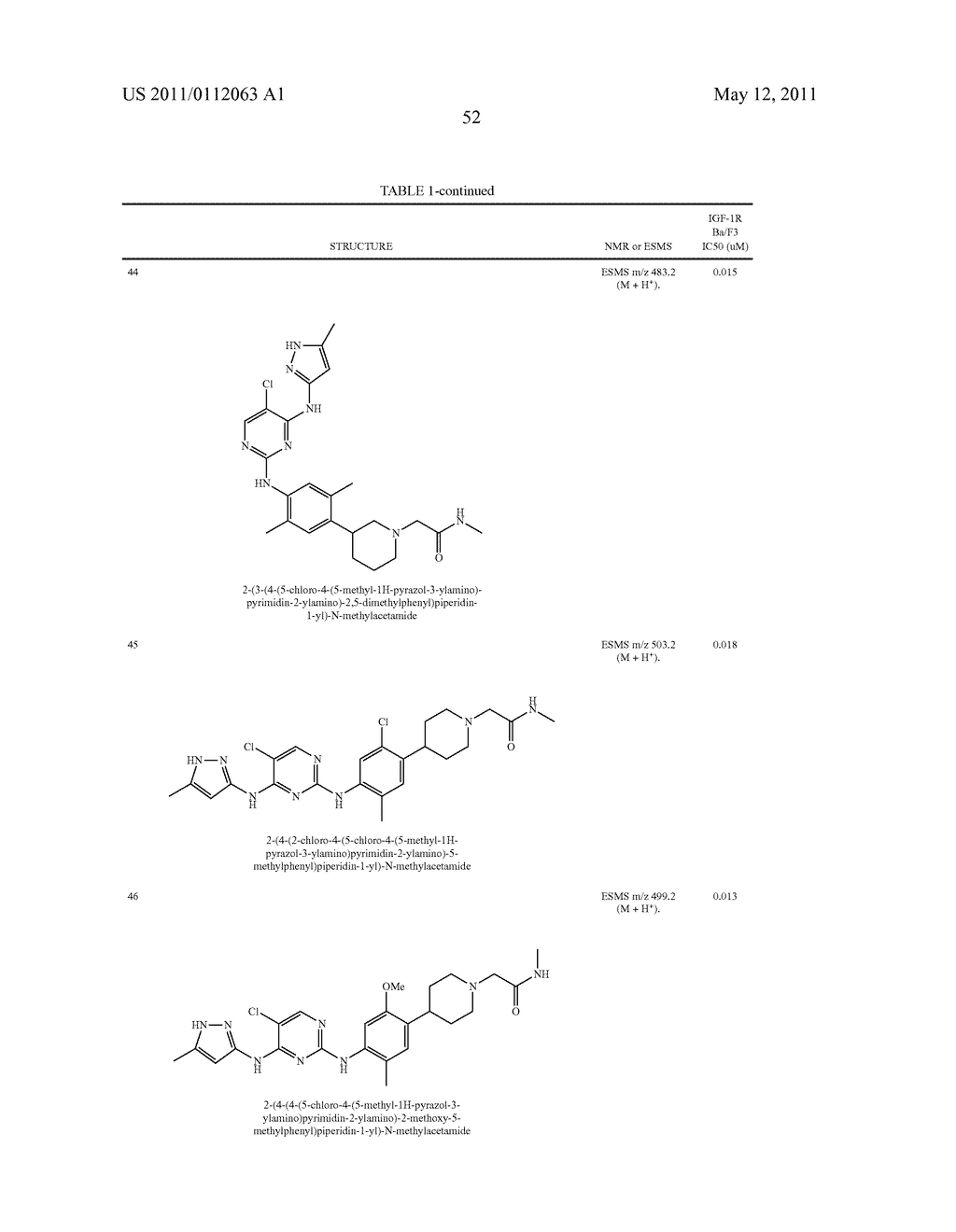PYRIMIDINE DERIVATIVES AS KINASE INHIBITORS - diagram, schematic, and image 53