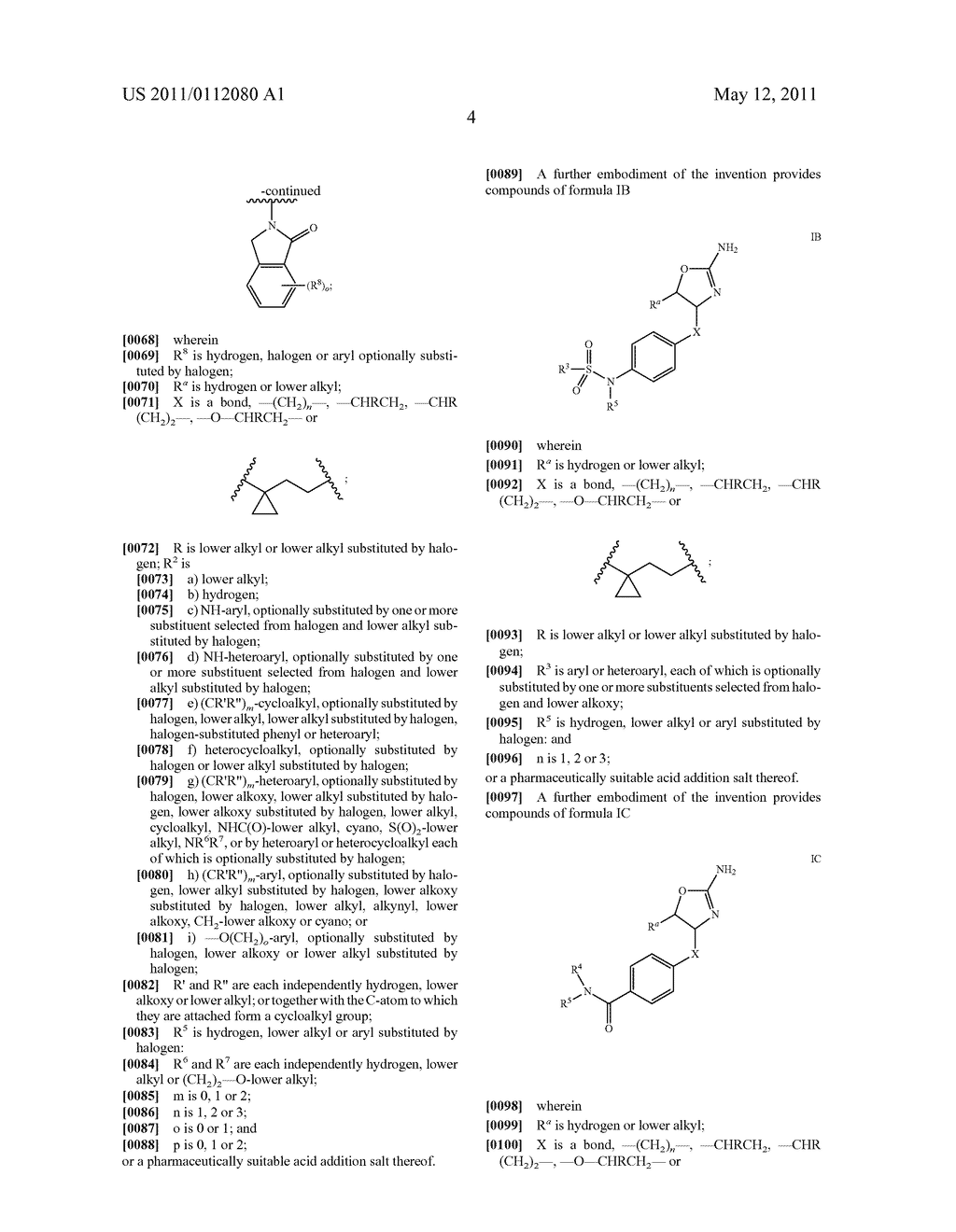 OXAZOLINE DERIVATIVES - diagram, schematic, and image 05
