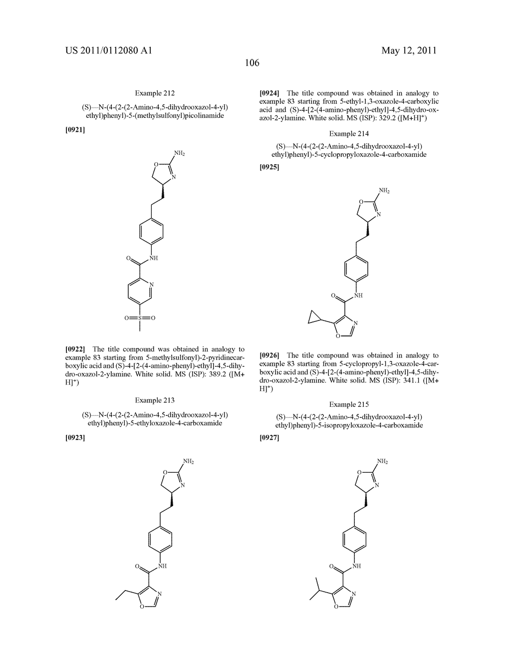 OXAZOLINE DERIVATIVES - diagram, schematic, and image 107