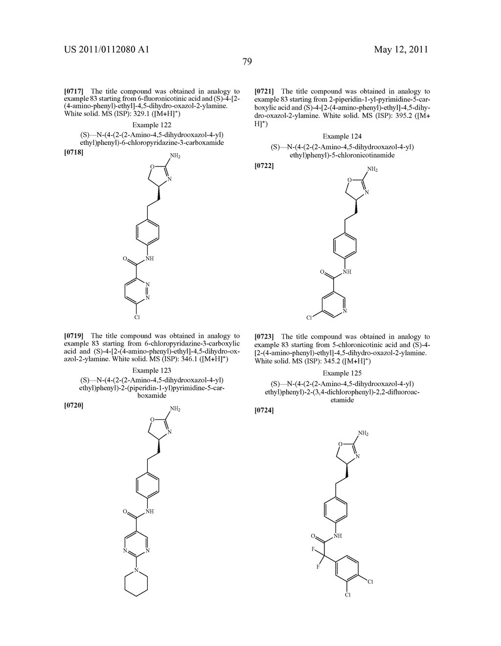 OXAZOLINE DERIVATIVES - diagram, schematic, and image 80