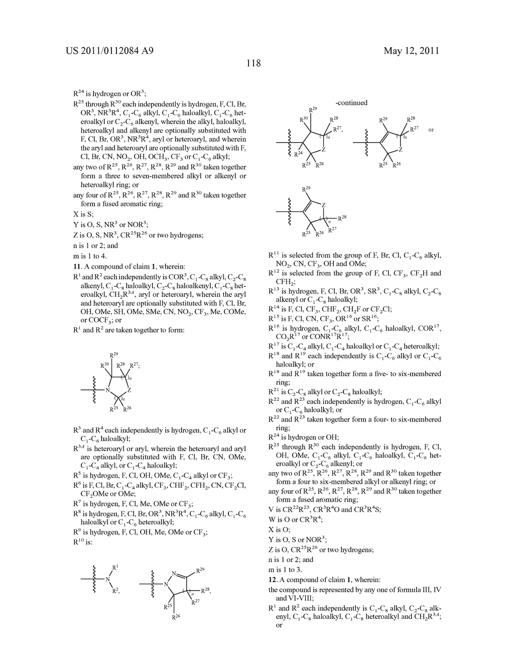 Bicyclic androgen and progesterone receptor modulator compounds and methods - diagram, schematic, and image 119