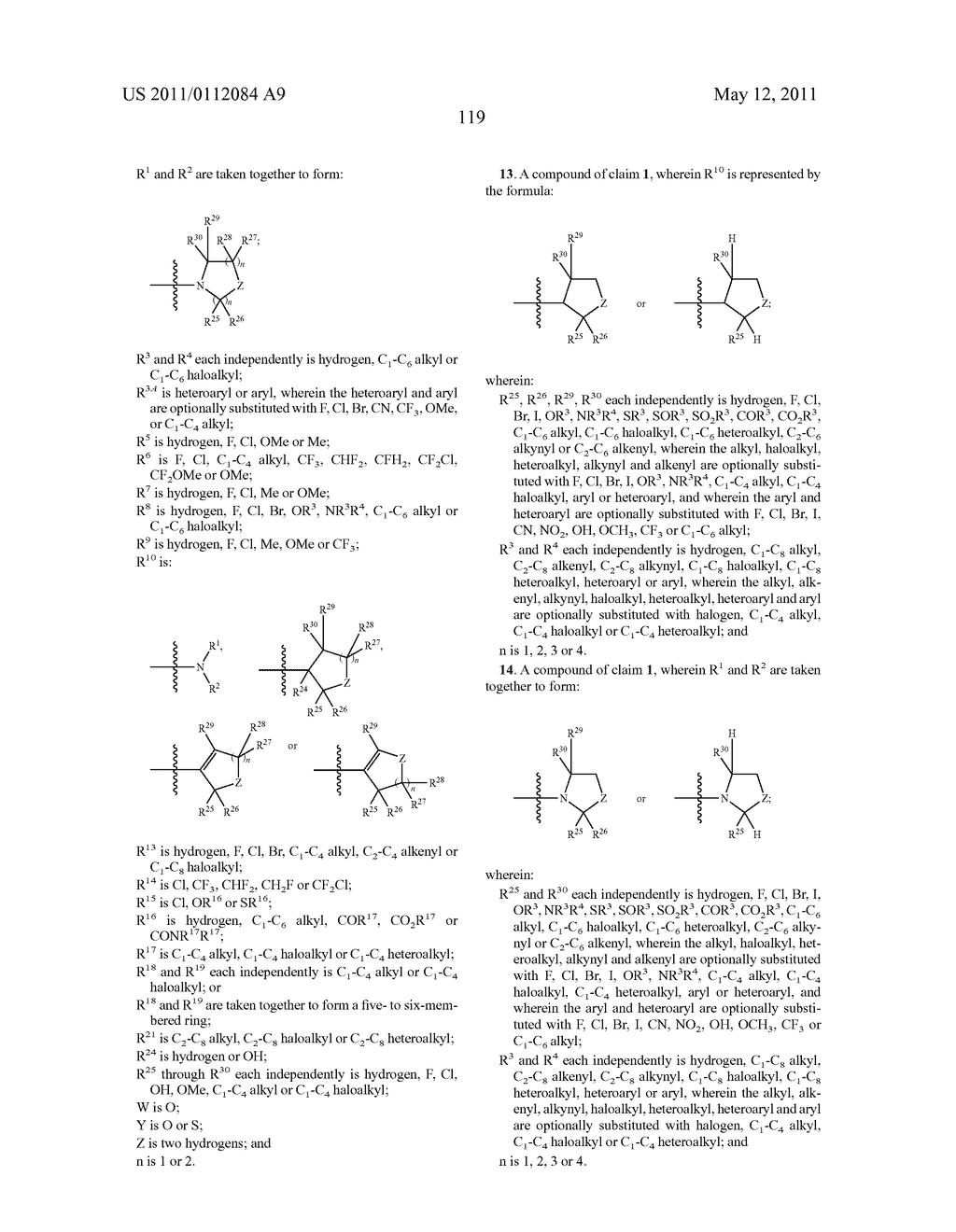 Bicyclic androgen and progesterone receptor modulator compounds and methods - diagram, schematic, and image 120