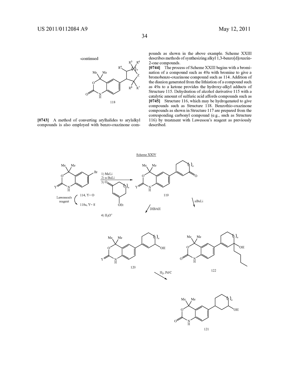 Bicyclic androgen and progesterone receptor modulator compounds and methods - diagram, schematic, and image 35