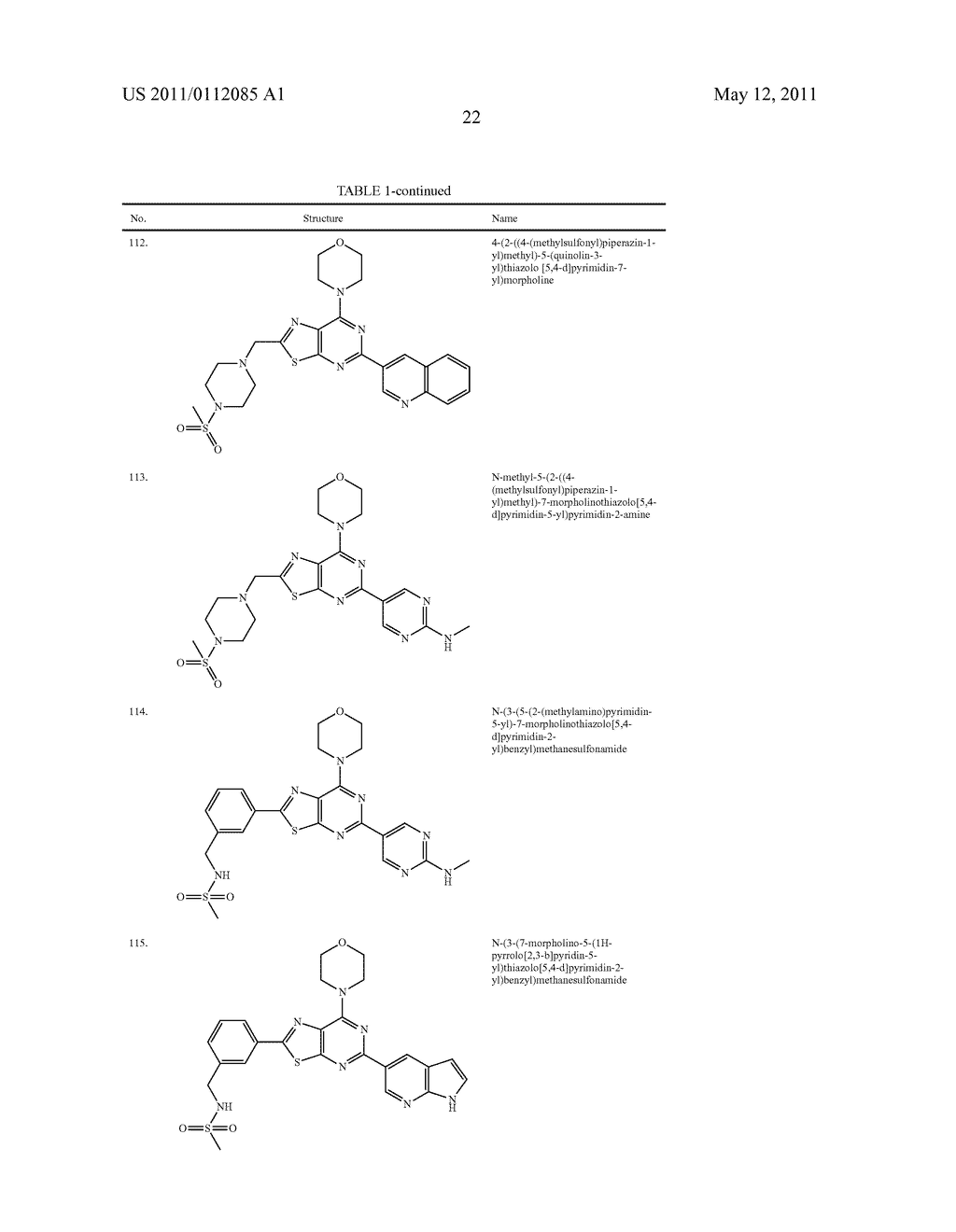 THIAZOLOPYRIMIDINE PI3K INHIBITOR COMPOUNDS AND METHODS OF USE - diagram, schematic, and image 23