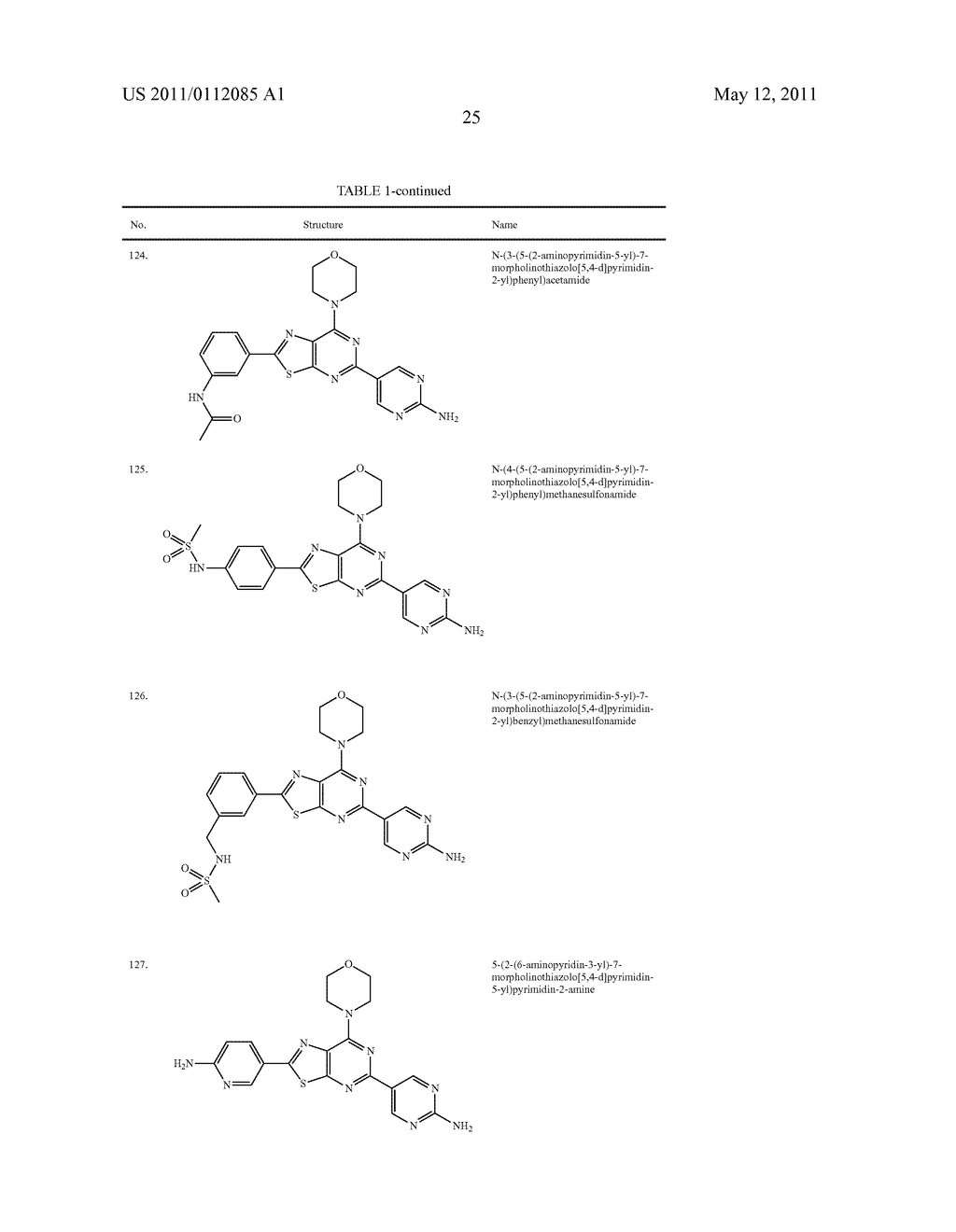 THIAZOLOPYRIMIDINE PI3K INHIBITOR COMPOUNDS AND METHODS OF USE - diagram, schematic, and image 26