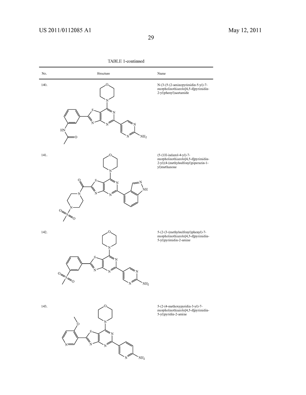 THIAZOLOPYRIMIDINE PI3K INHIBITOR COMPOUNDS AND METHODS OF USE - diagram, schematic, and image 30