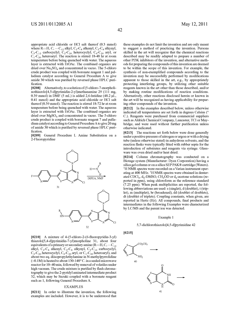 THIAZOLOPYRIMIDINE PI3K INHIBITOR COMPOUNDS AND METHODS OF USE - diagram, schematic, and image 43
