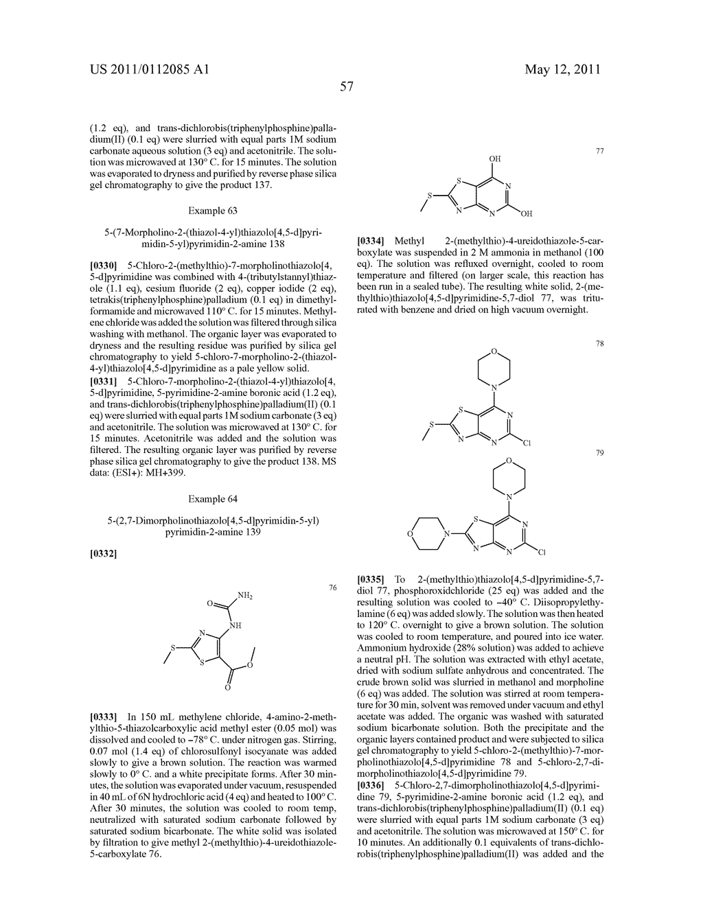 THIAZOLOPYRIMIDINE PI3K INHIBITOR COMPOUNDS AND METHODS OF USE - diagram, schematic, and image 58