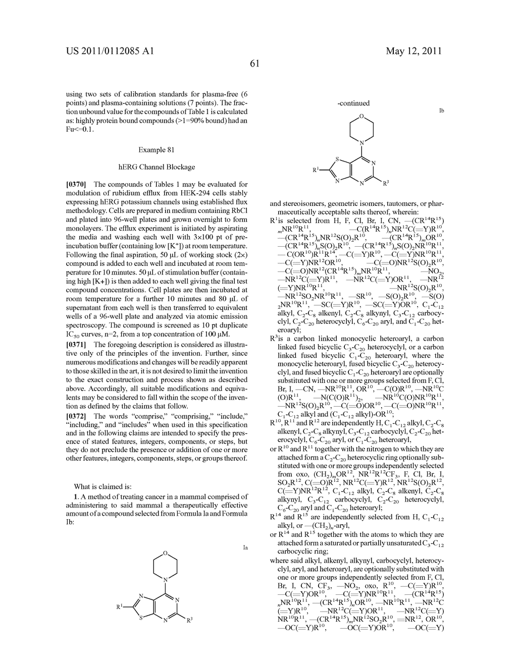 THIAZOLOPYRIMIDINE PI3K INHIBITOR COMPOUNDS AND METHODS OF USE - diagram, schematic, and image 62