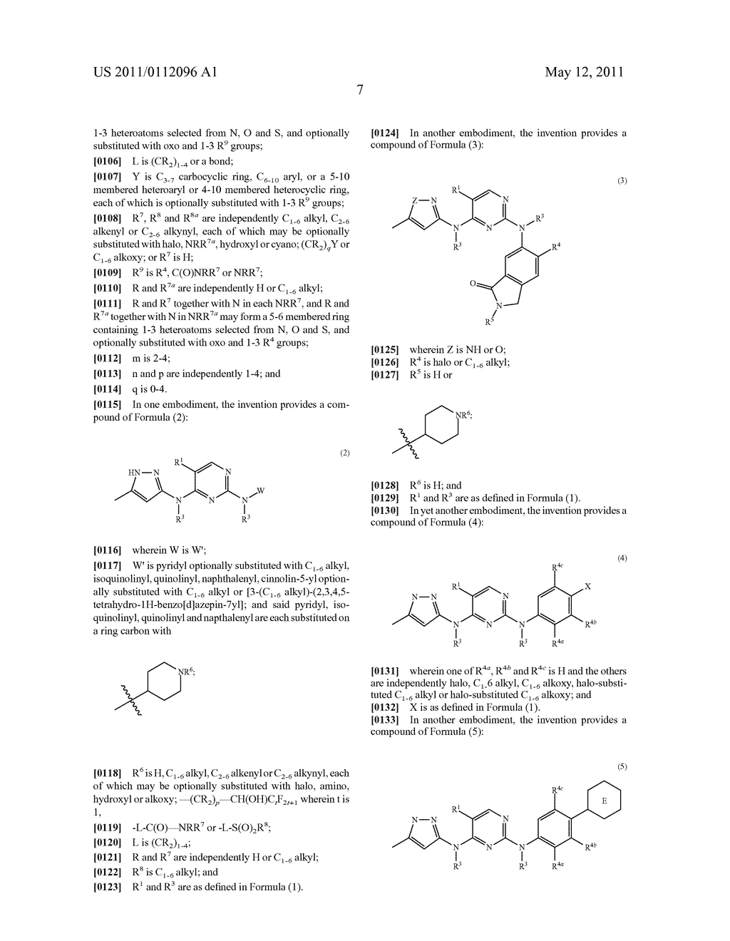 PYRIMIDINE DERIVATIVES AS KINASE INHIBITORS - diagram, schematic, and image 08