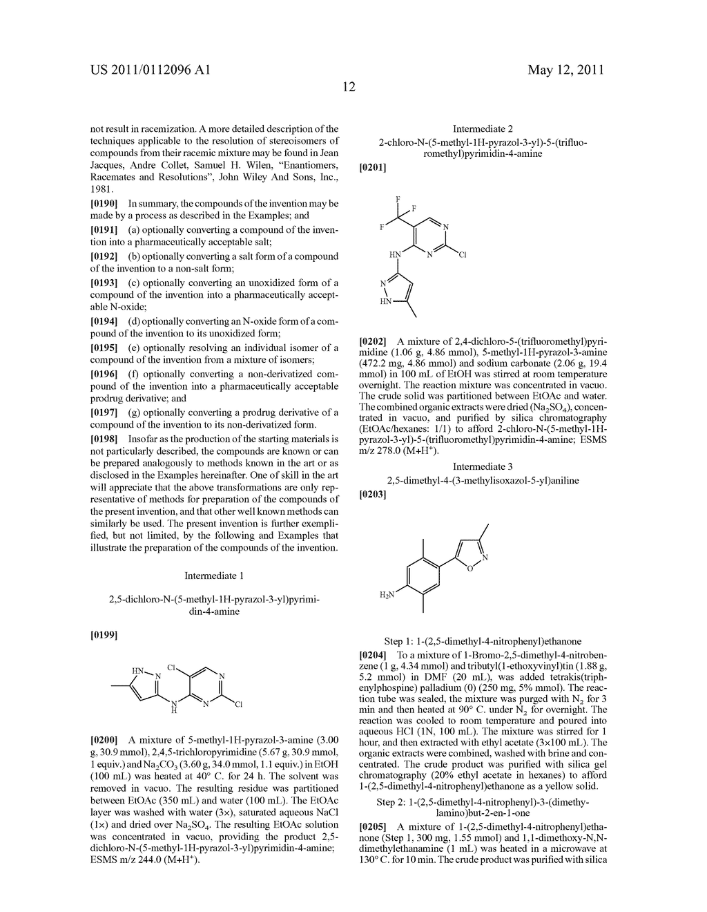 PYRIMIDINE DERIVATIVES AS KINASE INHIBITORS - diagram, schematic, and image 13