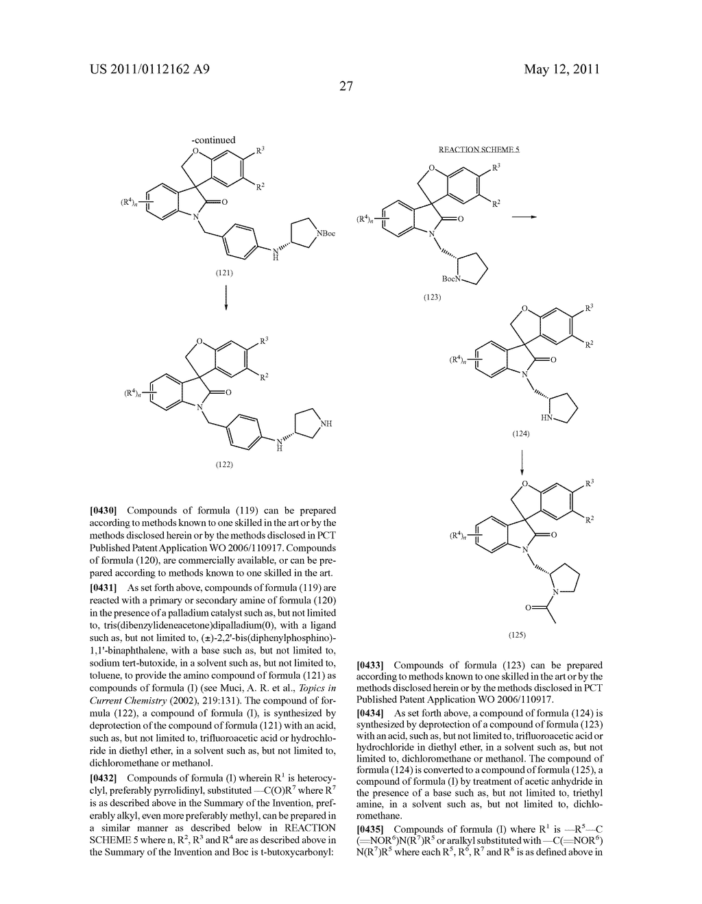 SPIRO-OXINDOLE COMPOUNDS AND THEIR USE AS THERAPEUTIC AGENTS - diagram, schematic, and image 28