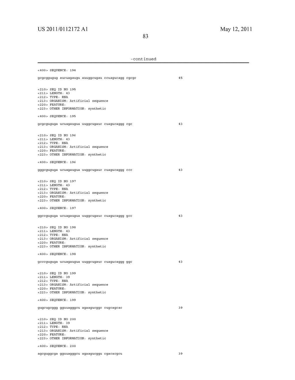 SDF-1 Binding Nucleic Acids - diagram, schematic, and image 123