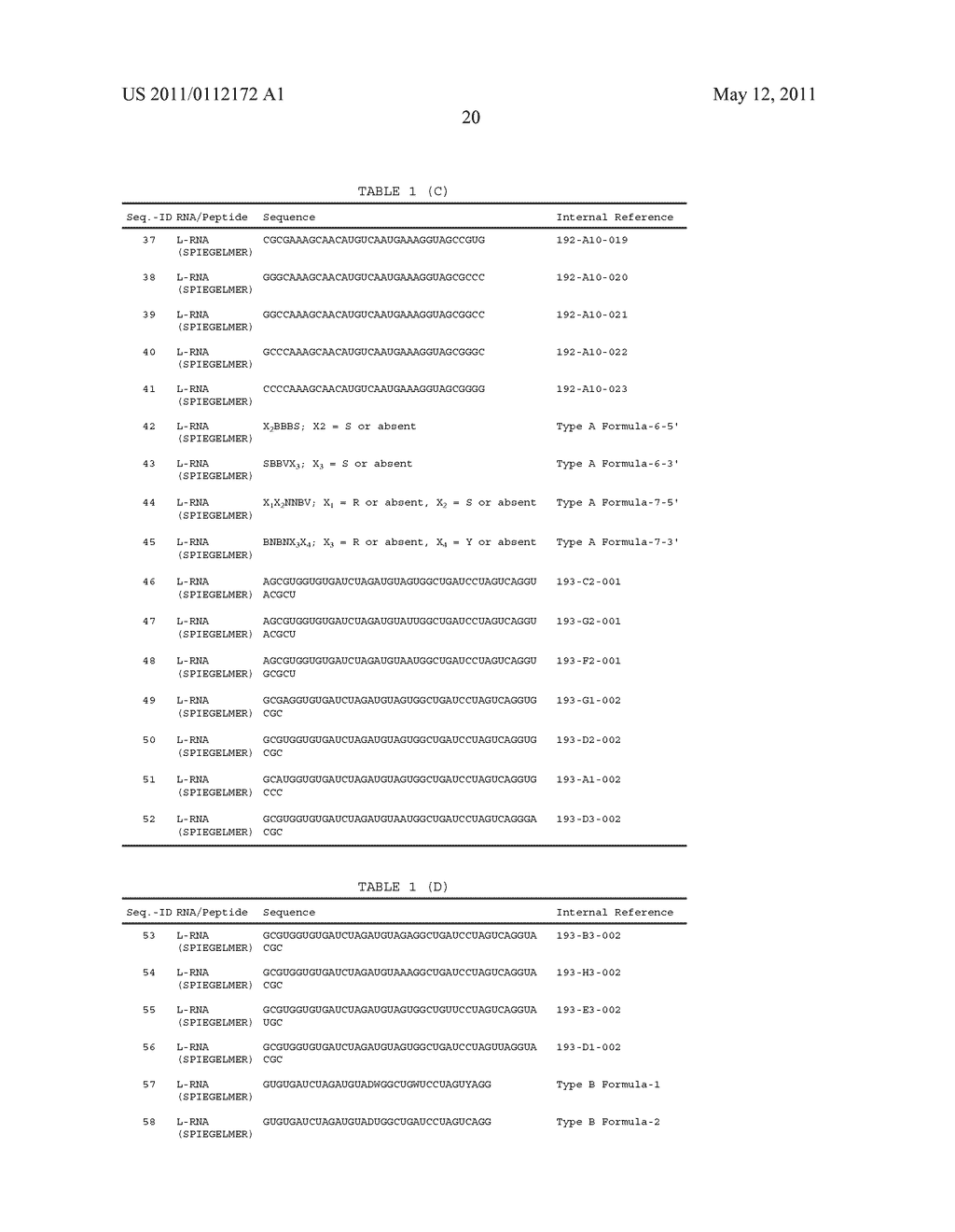 SDF-1 Binding Nucleic Acids - diagram, schematic, and image 60