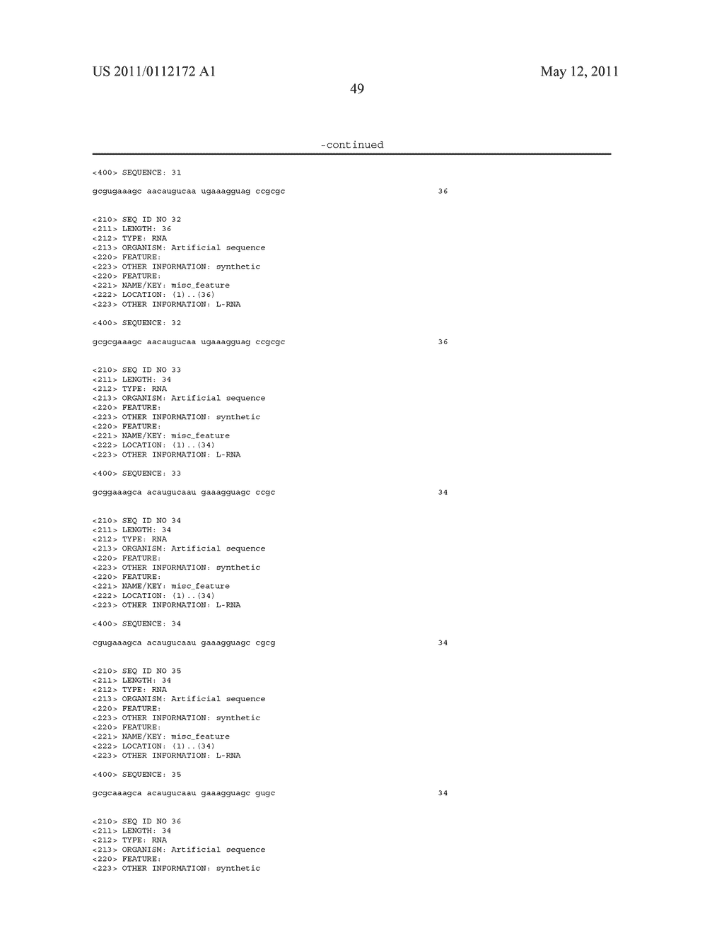 SDF-1 Binding Nucleic Acids - diagram, schematic, and image 89