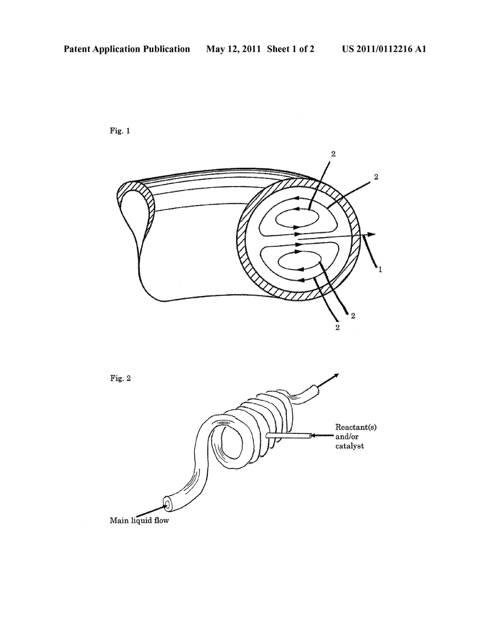 PROCESS AND APPARATUS FOR CARRYING OUT MULTI-PHASE REACTIONS - diagram, schematic, and image 02