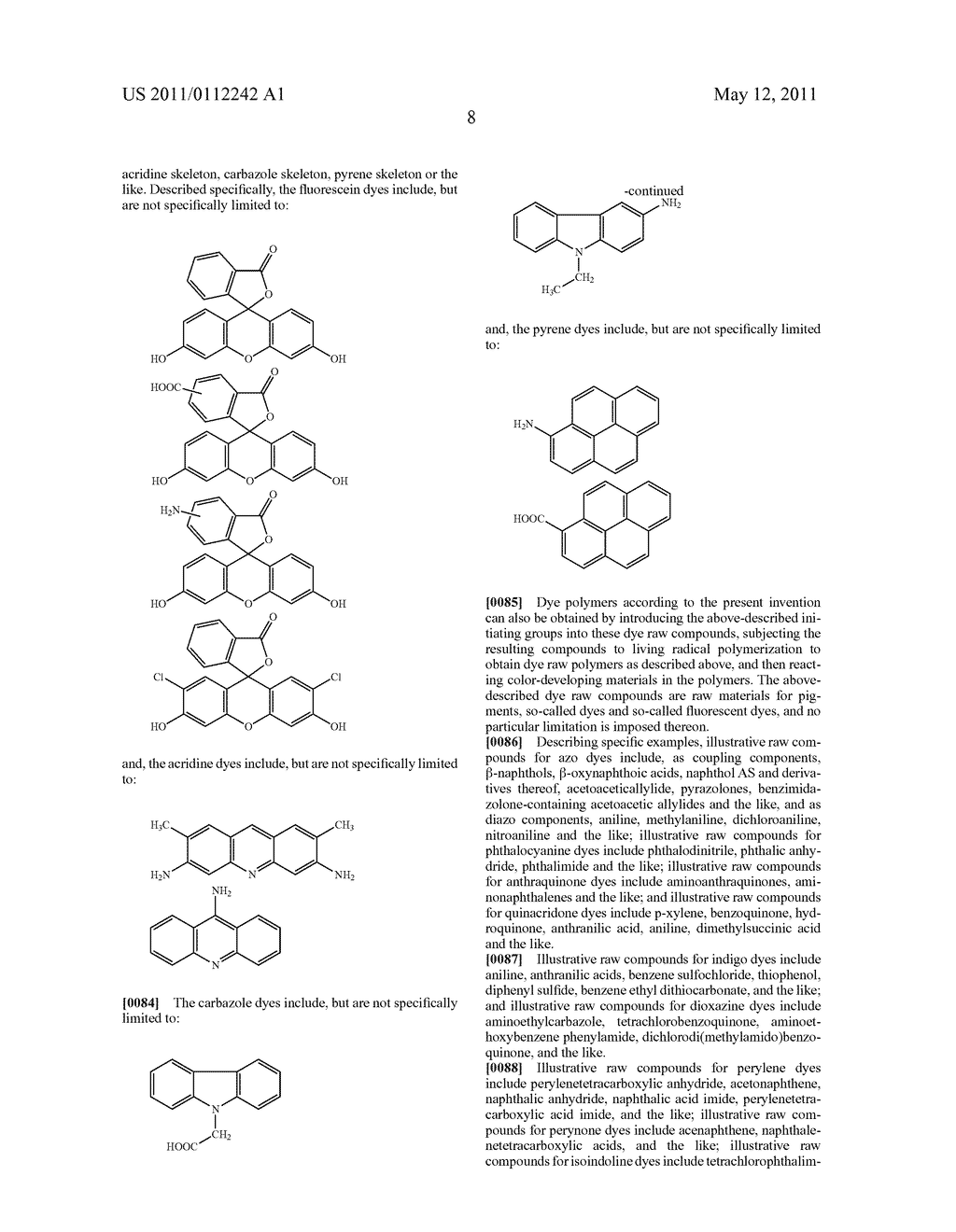 METHOD FOR PRODUCING DYE POLYMER, DYE POLYMER AND USE OF THE SAME - diagram, schematic, and image 09