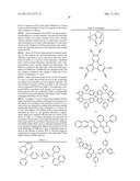 NOVEL MATERIALS FOR ORGANIC ELECTROLUMINESCENCE DEVICES diagram and image