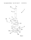 Clamp for External Orthopaedic Fixing Device diagram and image