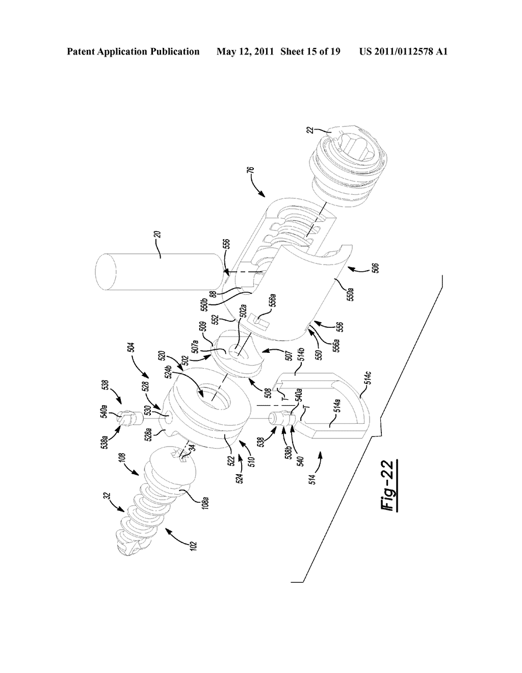 MULTIPLANAR BONE ANCHOR SYSTEM - diagram, schematic, and image 16