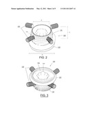 PYRAMID RECEPTACLE FOR COUPLING A PROSTHETIC LIMB TO A SOCKET diagram and image