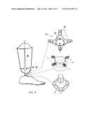 PYRAMID RECEPTACLE FOR COUPLING A PROSTHETIC LIMB TO A SOCKET diagram and image