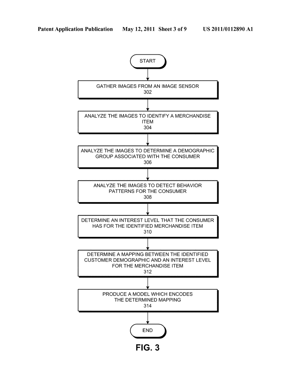 SENSOR-INTEGRATED MIRROR FOR DETERMINING CONSUMER SHOPPING BEHAVIOR - diagram, schematic, and image 04