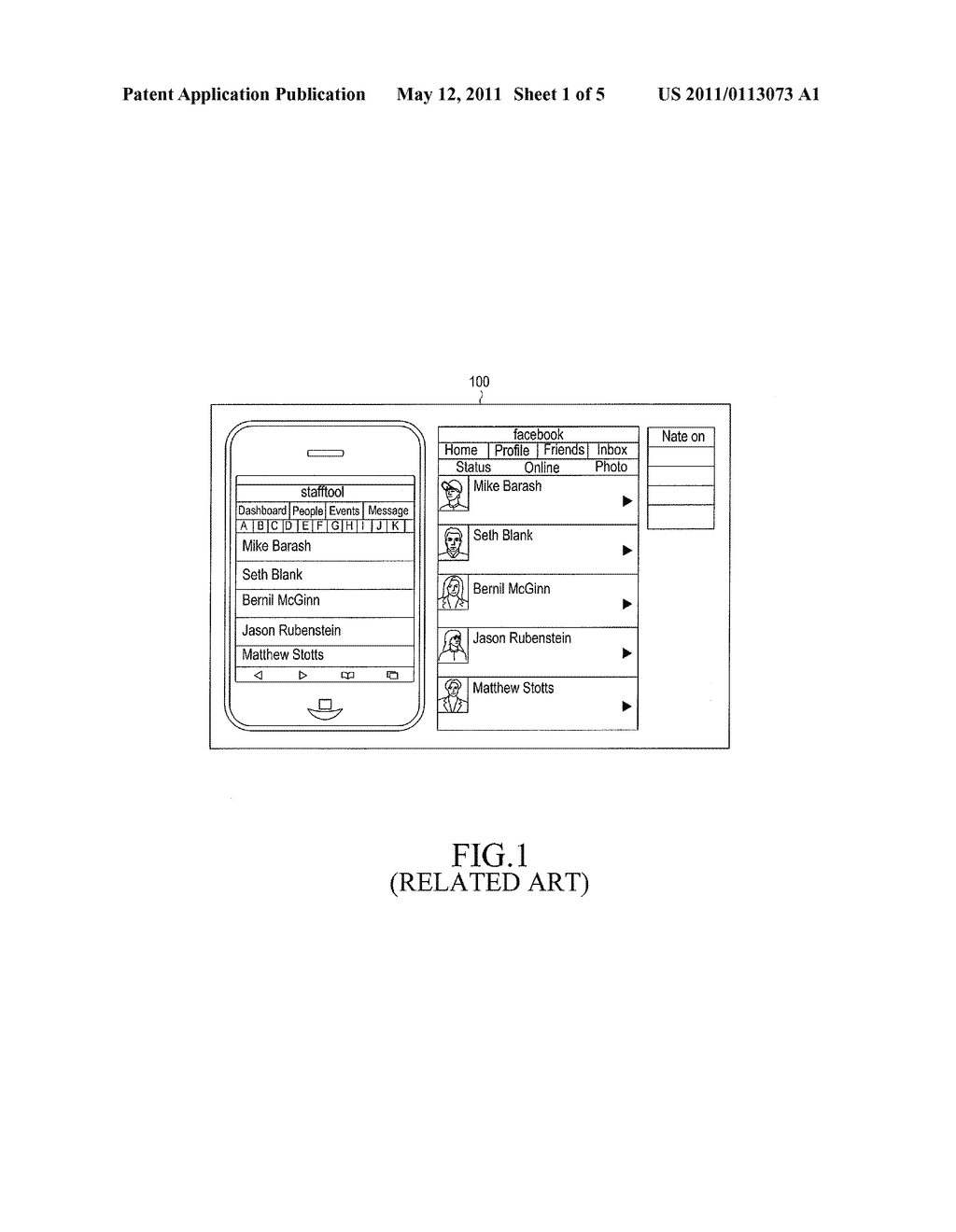 METHOD FOR PROVIDING ADDRESS BOOK UNIFICATION SERVICE TO MOBILE TERMINAL - diagram, schematic, and image 02