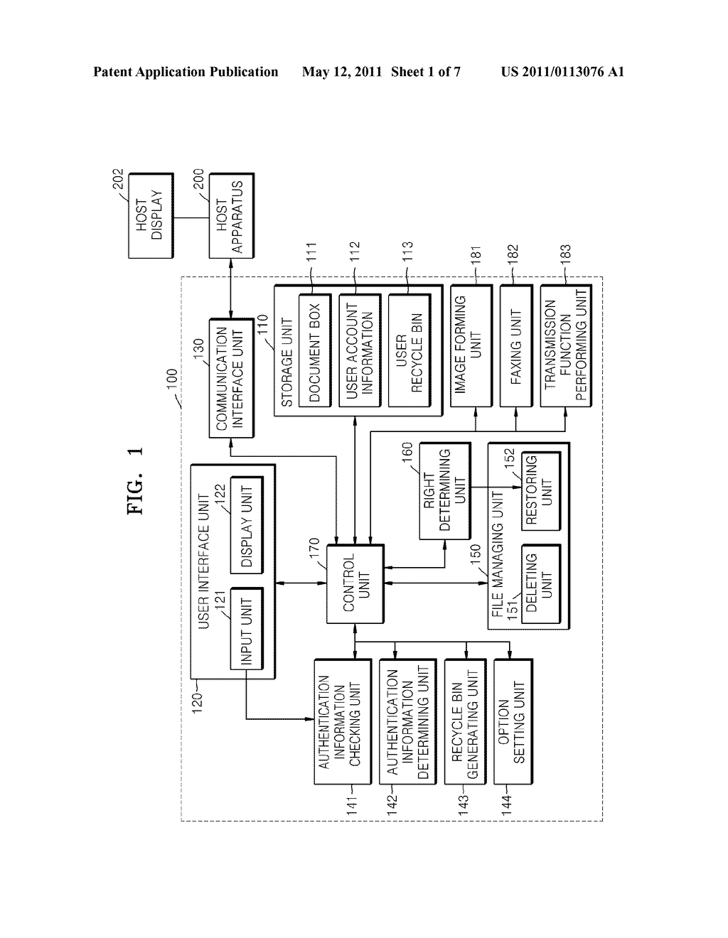 METHOD OF MANAGING FILE IN IMAGE FORMING APPARATUS AND IMAGE FORMING APPARATUS FOR PERFORMING THE SAME - diagram, schematic, and image 02