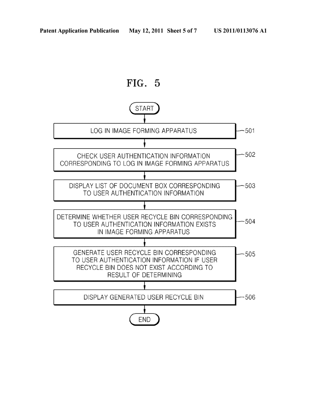 METHOD OF MANAGING FILE IN IMAGE FORMING APPARATUS AND IMAGE FORMING APPARATUS FOR PERFORMING THE SAME - diagram, schematic, and image 06