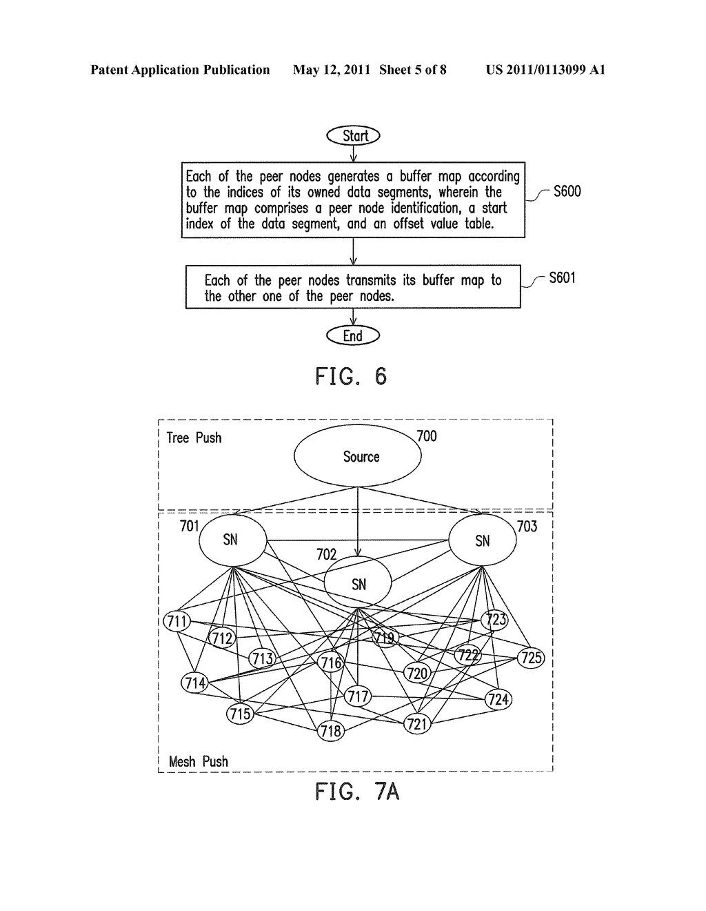 METHOD FOR TRANSMITTING BUFFER MAP AND NETWORK THEREOF - diagram, schematic, and image 06