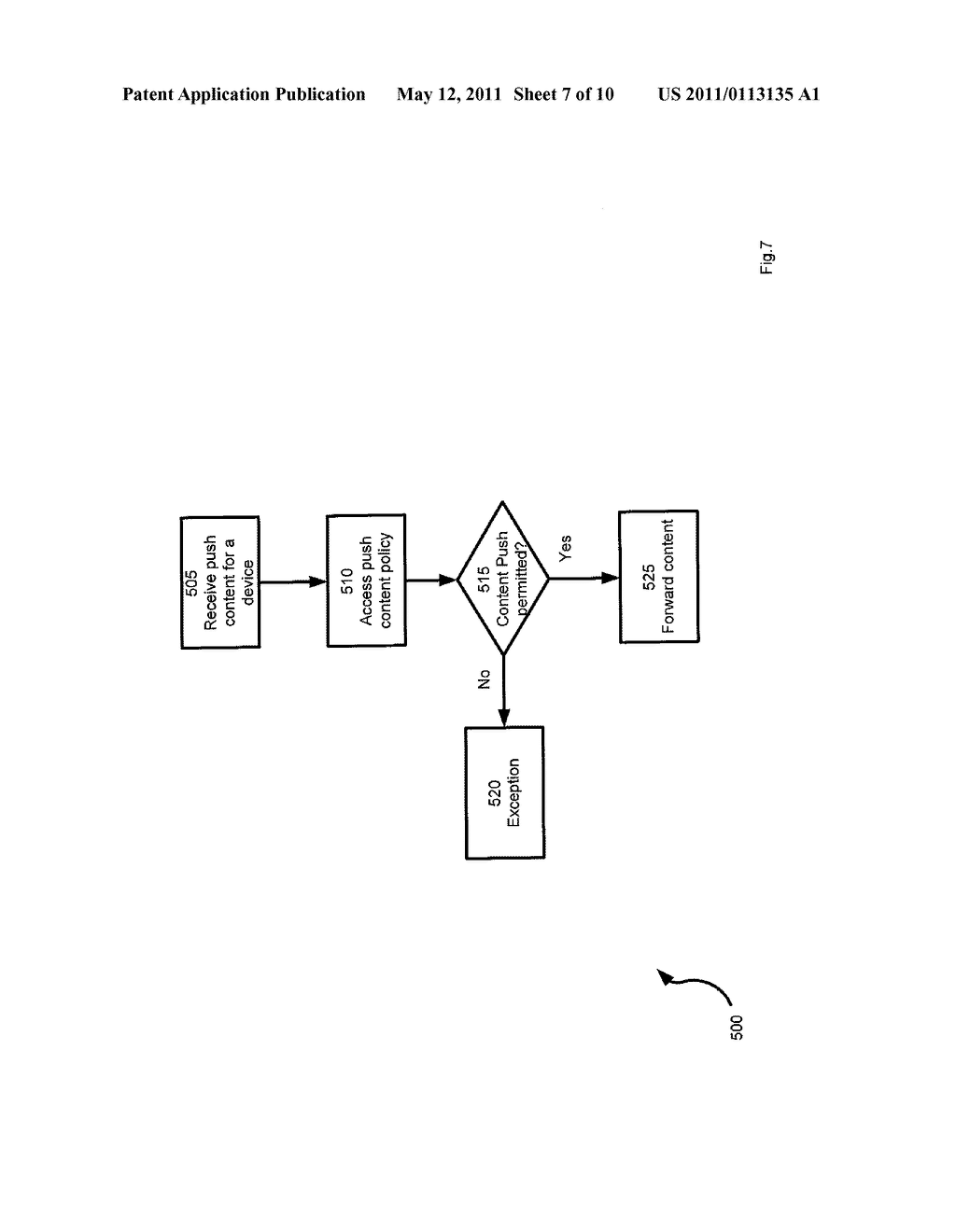 METHOD, SYSTEM AND APPARATUS FOR MANAGEMENT OF PUSH CONTENT WHEN CHANGING COMPUTING DEVICES - diagram, schematic, and image 08