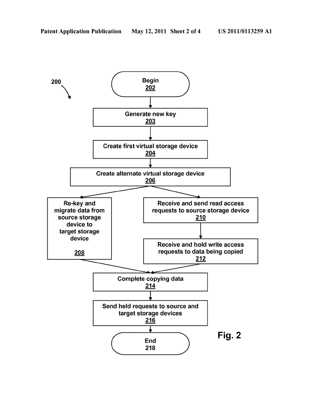 RE-KEYING DURING ON-LINE DATA MIGRATION - diagram, schematic, and image 03