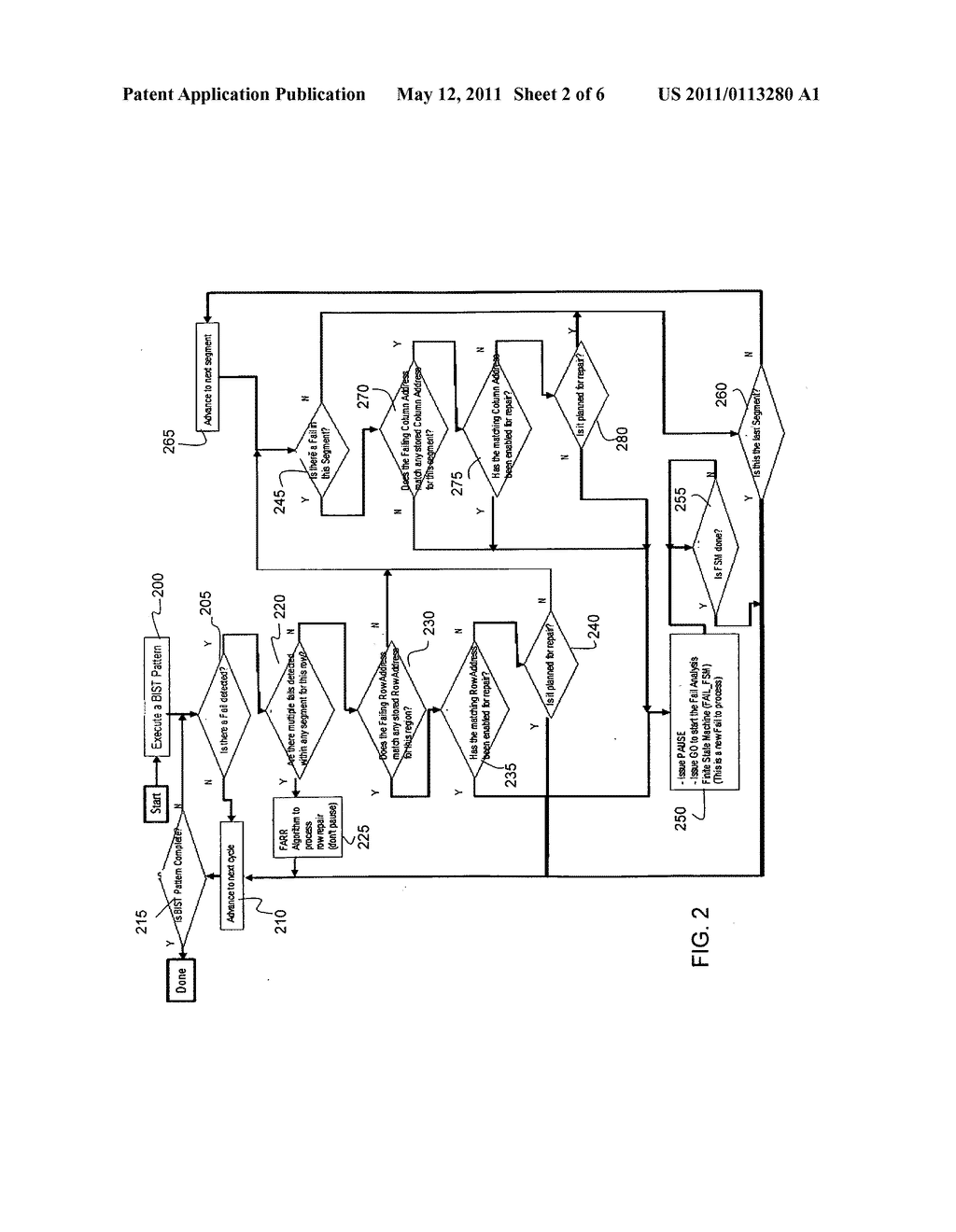 CIRCUIT AND METHOD FOR EFFICIENT MEMORY REPAIR - diagram, schematic, and image 03