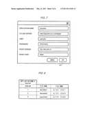 INFORMATION-PROCESSING DEVICE, COMMUNICATION SYSTEM, COMPUTER READABLE MEDIUM, AND INFORMATION-PROCESSING METHOD diagram and image