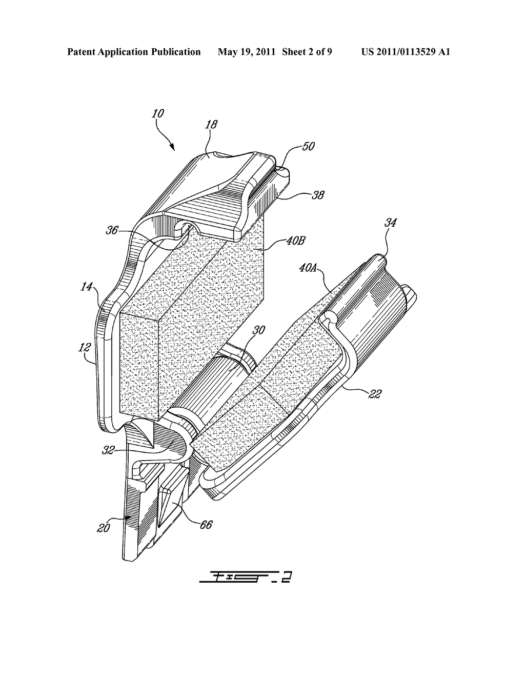 CLIP FOR HEADWEAR - diagram, schematic, and image 03