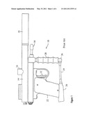 Pneumatic toy gun for shooting soft balls and nozzle therefor diagram and image