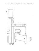 Pneumatic toy gun for shooting soft balls and nozzle therefor diagram and image