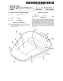 Bedpan Having a tapered interior diagram and image