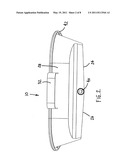 Bedpan Having a tapered interior diagram and image