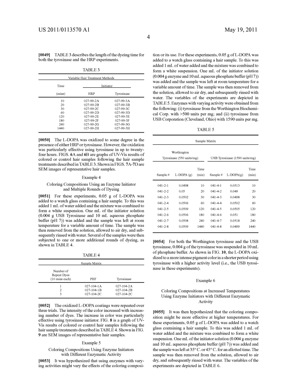 Coloring Composition Containing An Aromatic Compound and An Initiator - diagram, schematic, and image 21