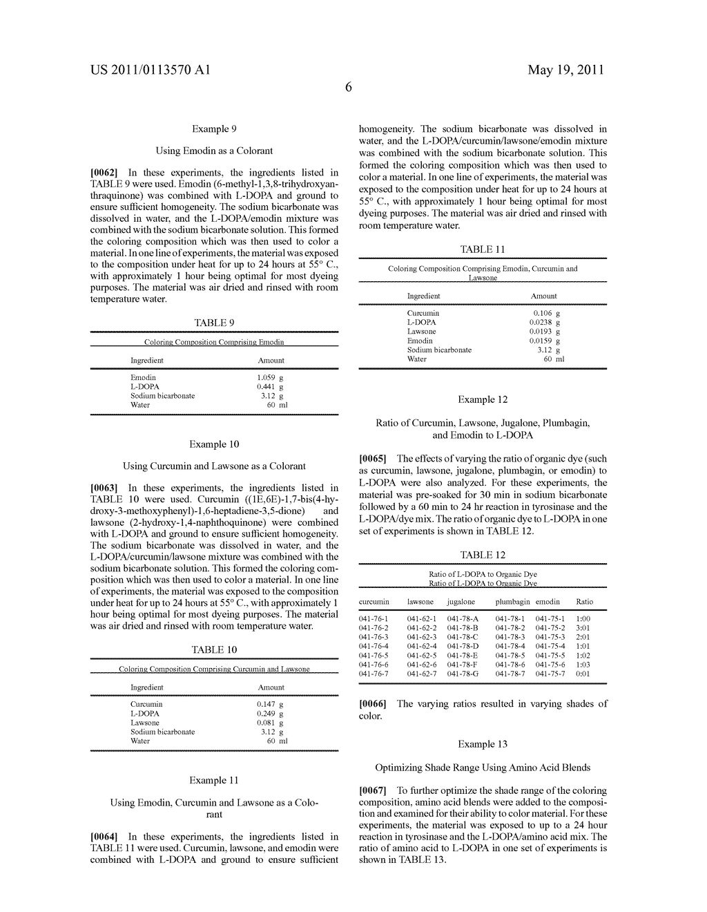 Coloring Composition Containing An Aromatic Compound and An Initiator - diagram, schematic, and image 23