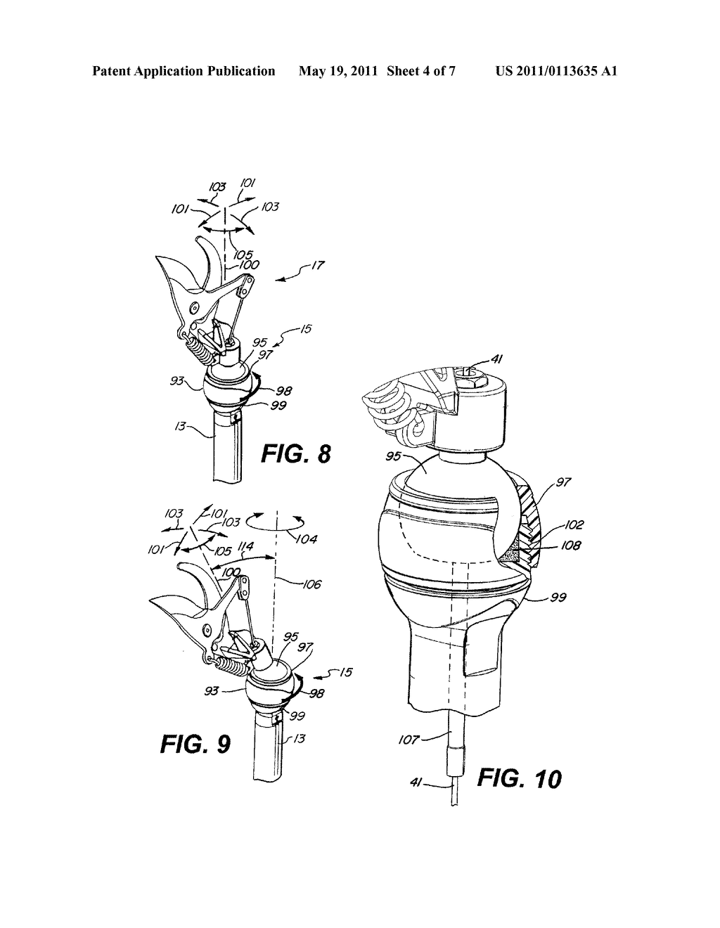 PRUNING LOPPER WITH AN ADJUSTABLE ATTACHMENT MECHANISM - diagram, schematic, and image 05