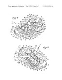 FOOTWEAR WHICH IMPROVES FOOT SUPPORT diagram and image