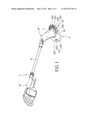 GRASS TRIMMING DEVICE WITH A FRONT GUARD diagram and image